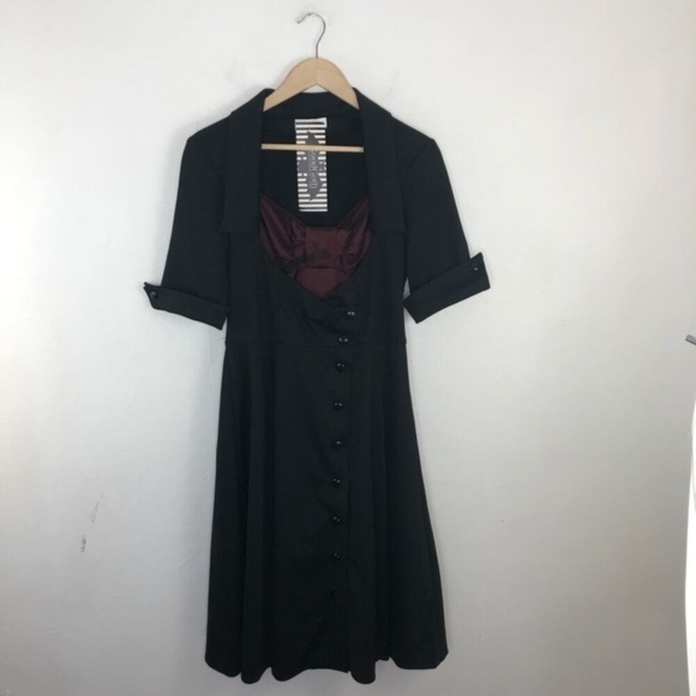 Chic Star Good Goth Red Black Halloween Dress NWT Size Medium